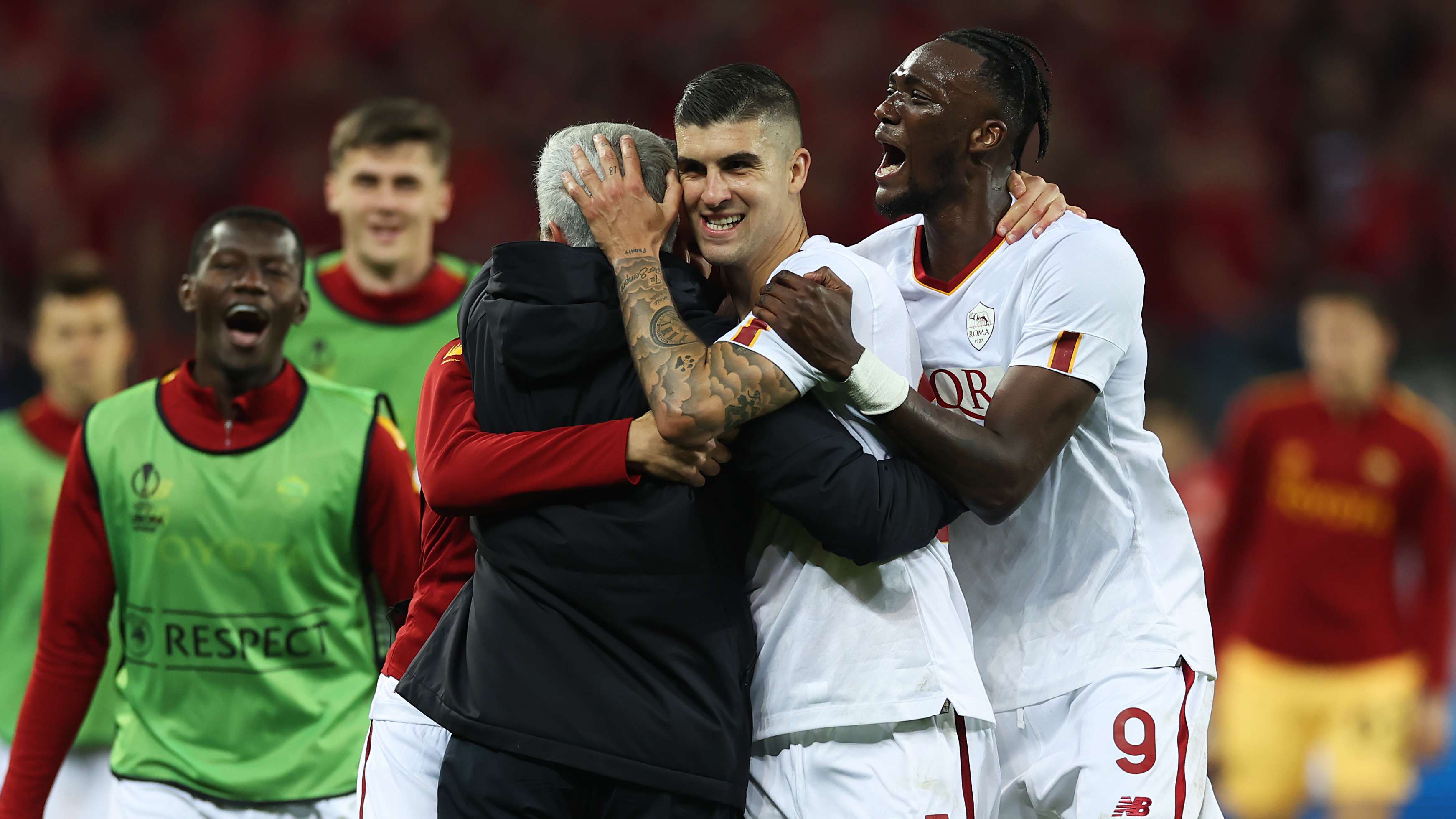 罗马再换帅之后,罗马悍将曼奇尼称赞穆帅:何塞是猛兽