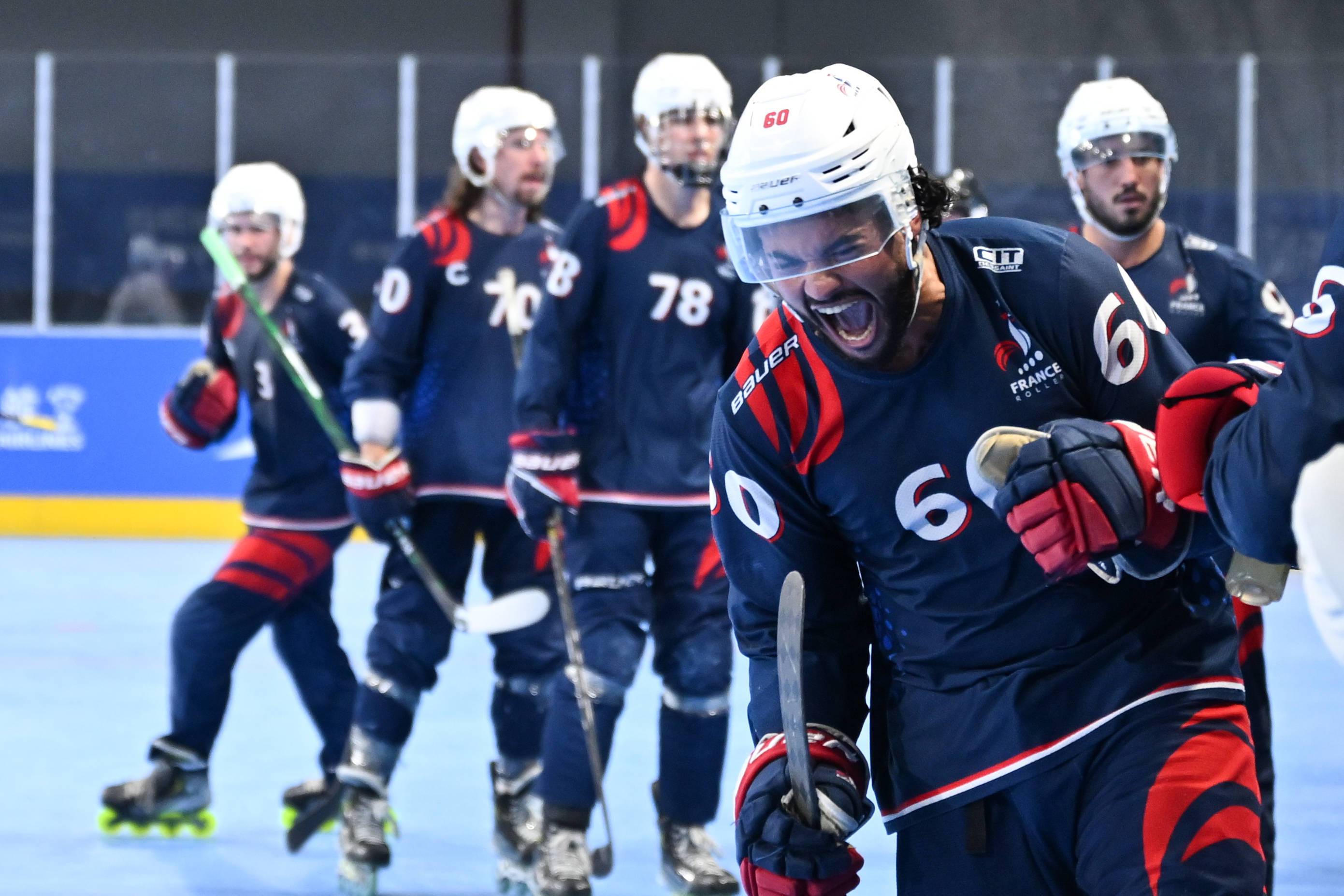 成都世运会丨单排轮滑球——男子铜牌赛:纳米比亚队胜法国队