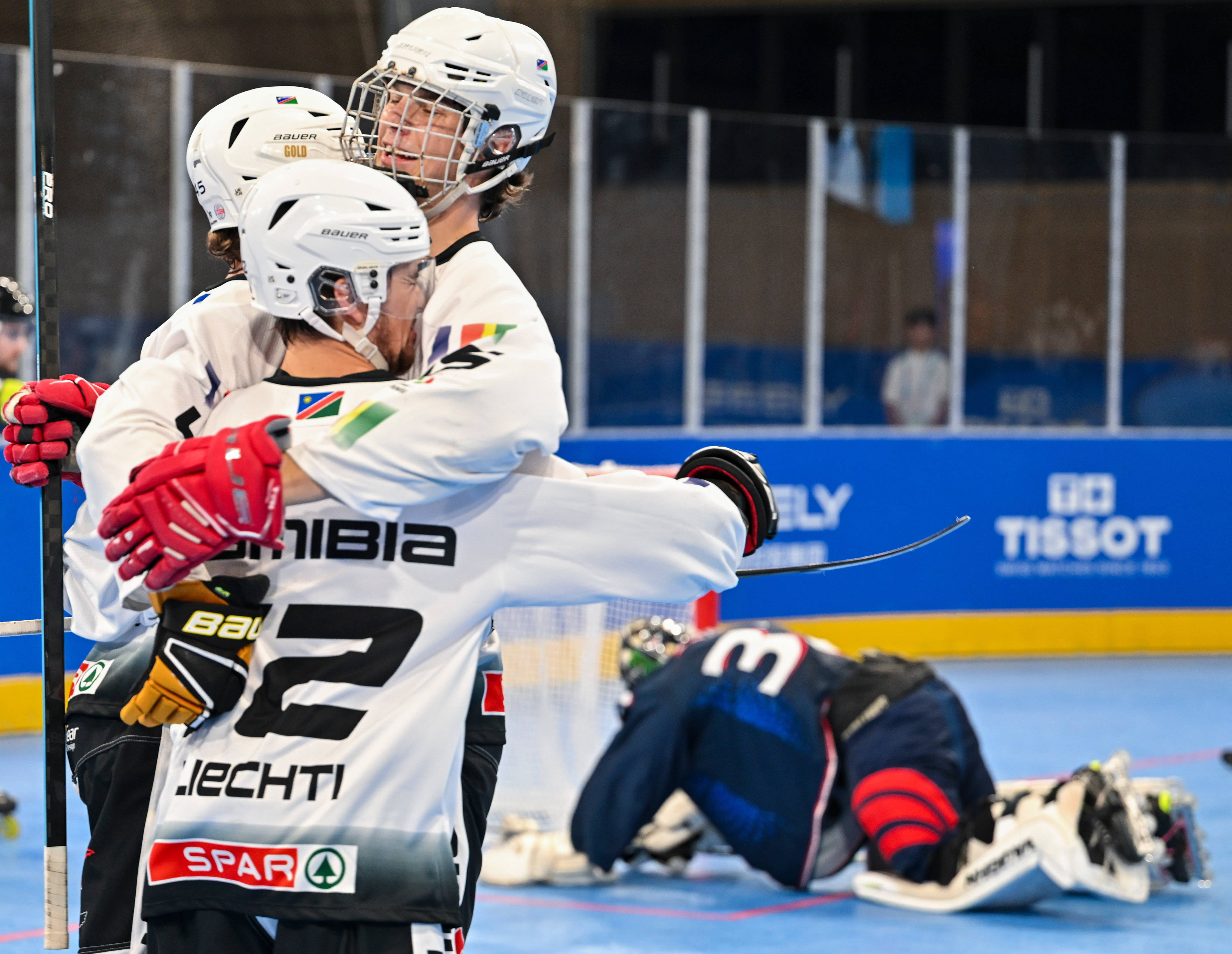 成都世运会丨单排轮滑球——男子铜牌赛:纳米比亚队胜法国队