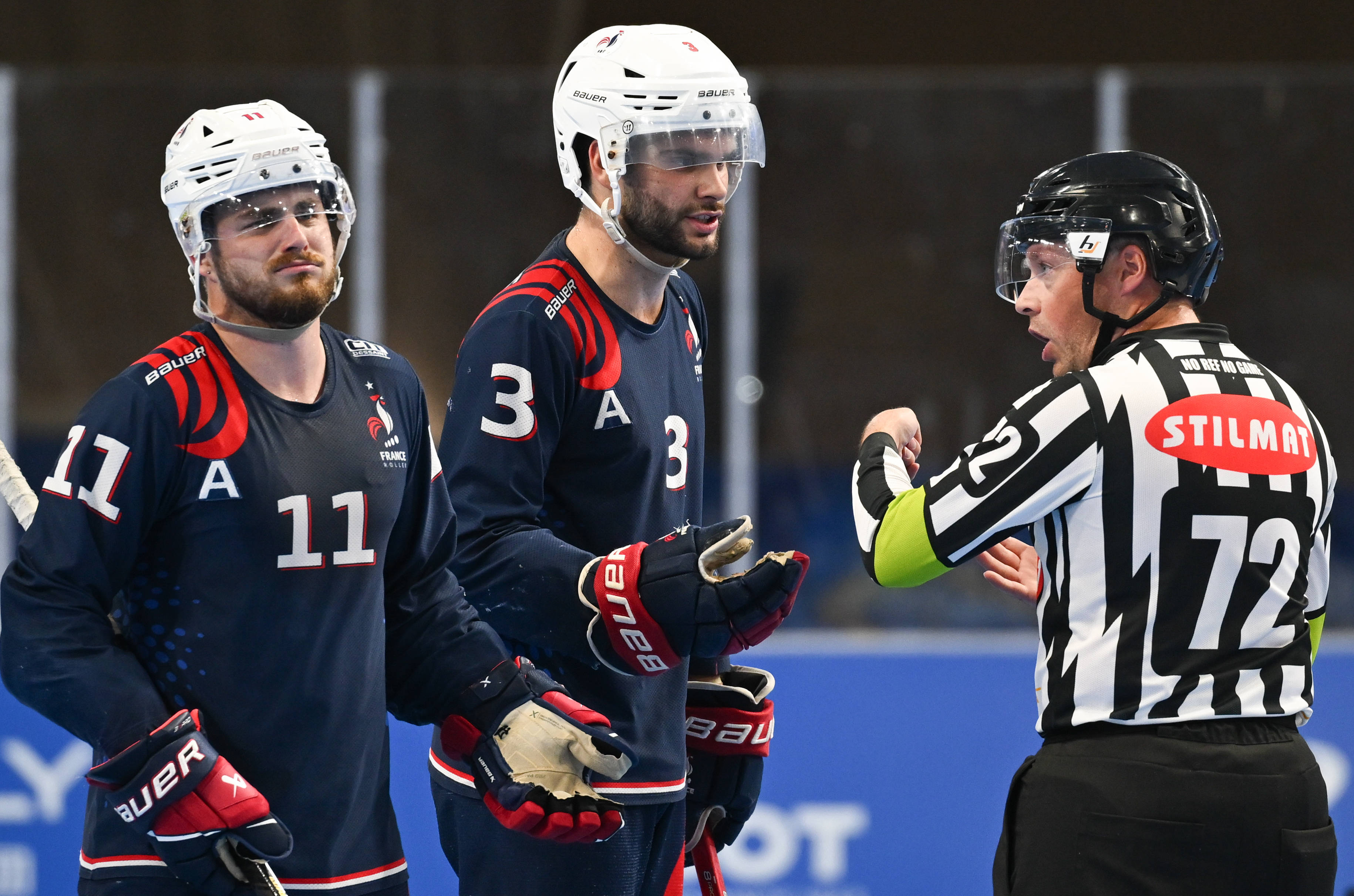 (成都世运会)单排轮滑球——男子铜牌赛:纳米比亚队胜法国队