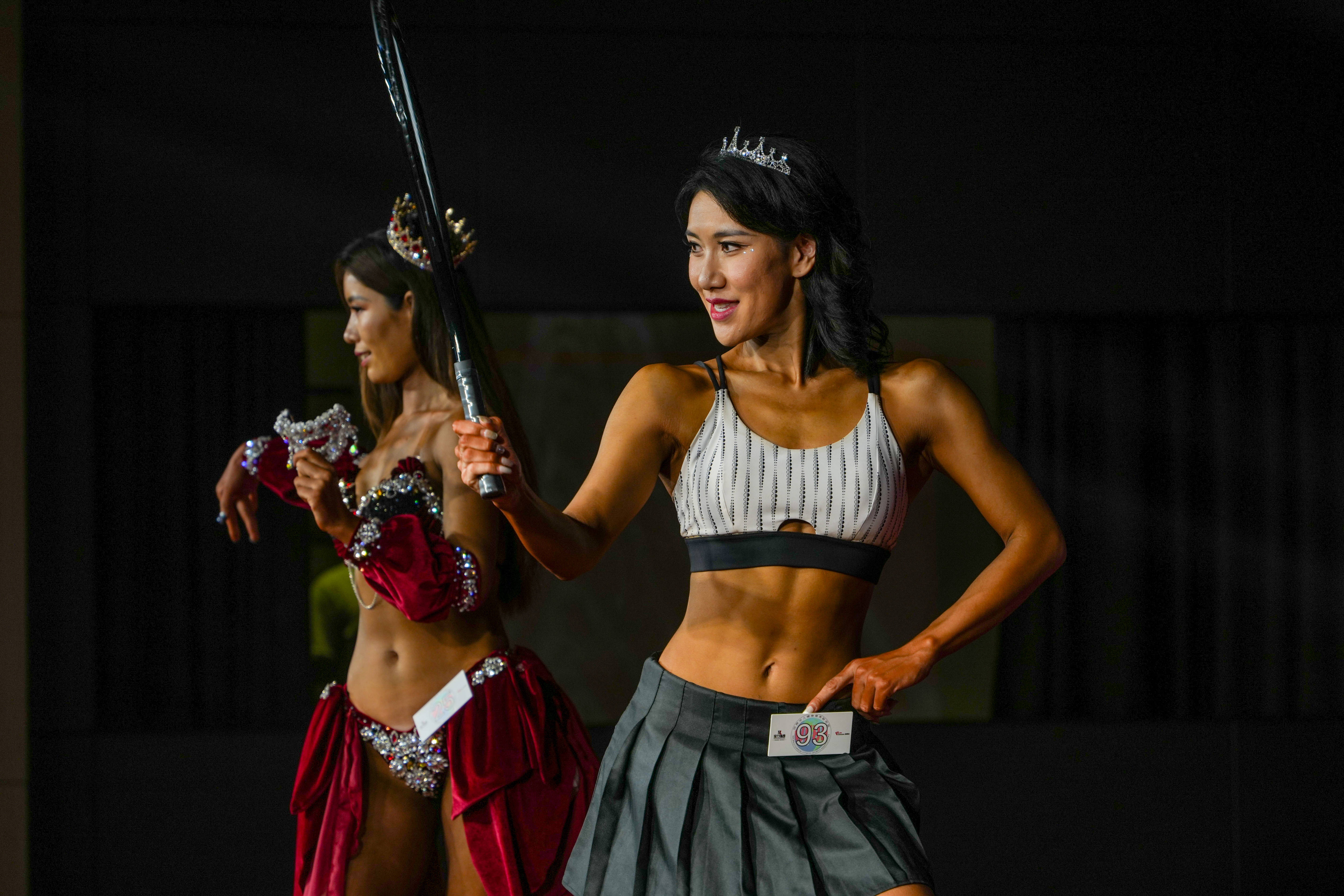 (体育)全国健身健美精英赛在山东新泰举行