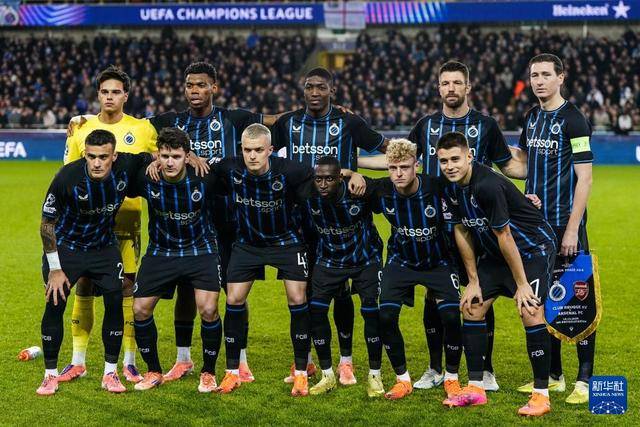 欧冠：布鲁日不敌阿森纳