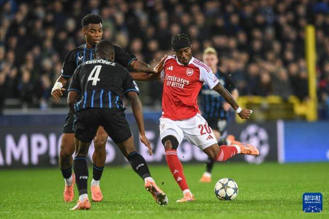 欧冠：布鲁日不敌阿森纳