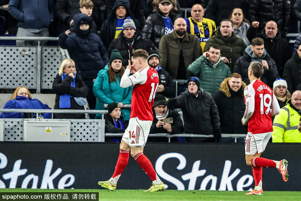 圣诞冠军！英超-约克雷斯点射 阿森纳1-0埃弗顿2分领跑