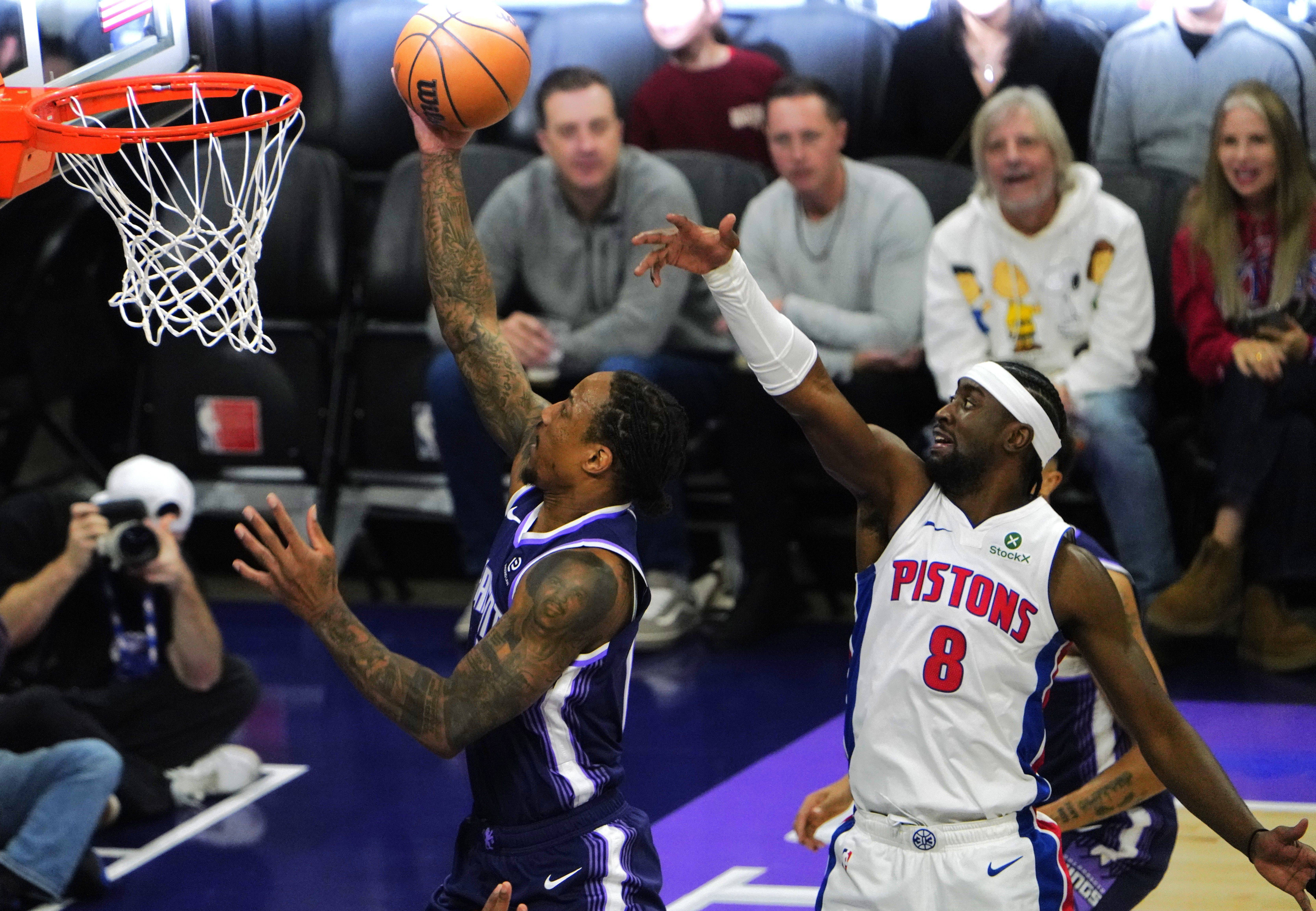 （体育）篮球——NBA常规赛：国王不敌活塞