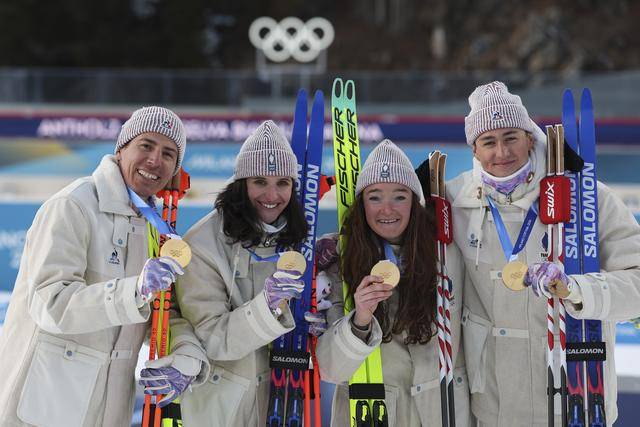 冬奥会｜法国队夺得冬季两项混合接力冠军