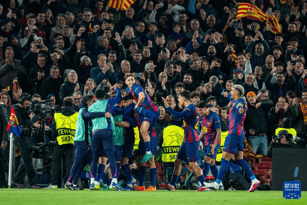 欧冠：巴塞罗那晋级八强
