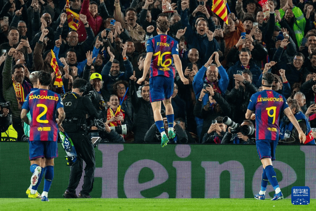 欧冠：巴塞罗那晋级八强